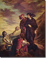 Eugene Delacroix malte diese Totengräberszene